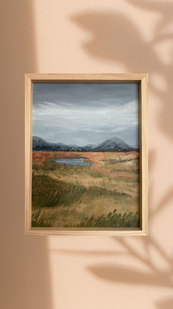 Obraz akrylowy przedstawiający jesień