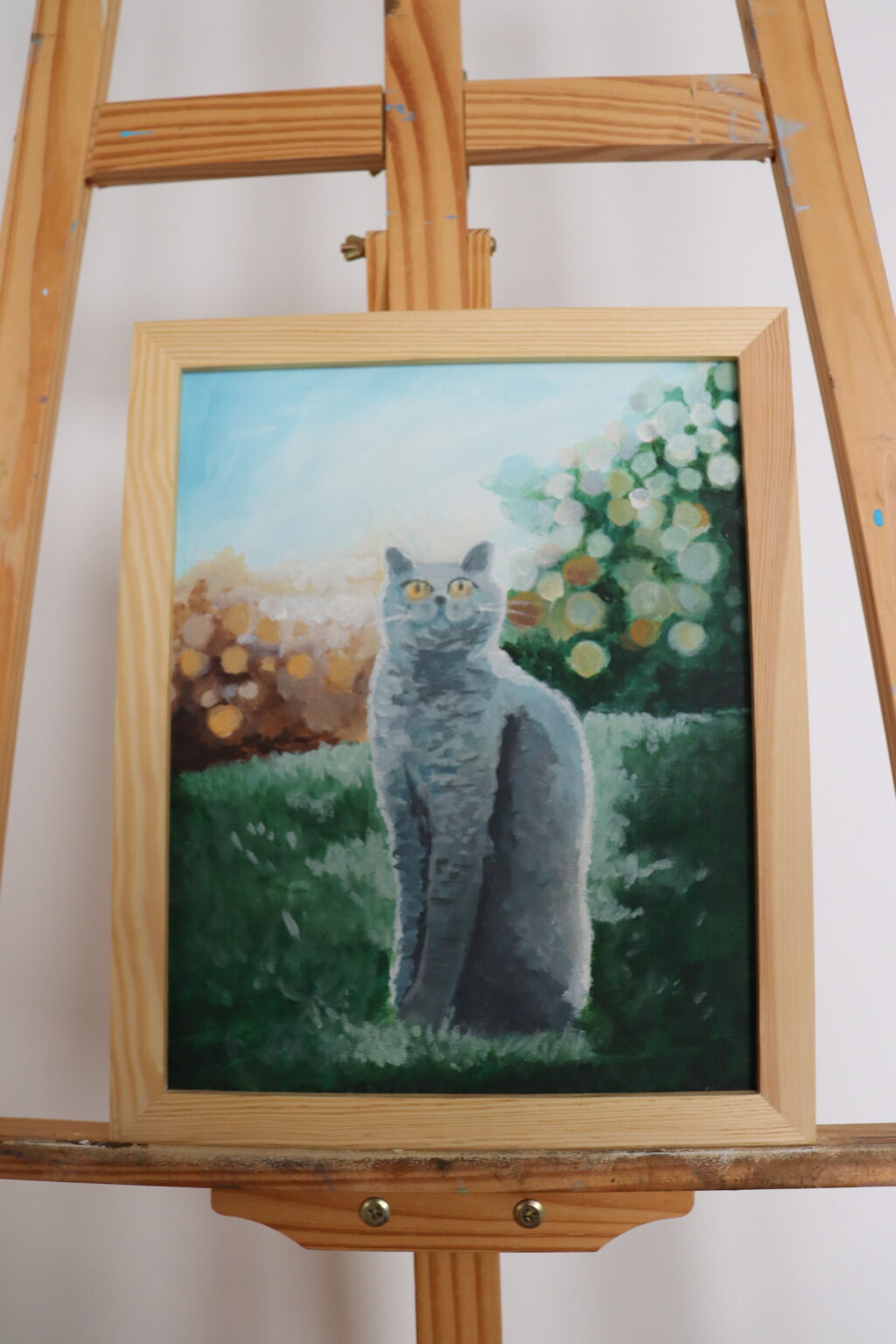 akrylowy obraz w ramie do dziecięcego pokoju